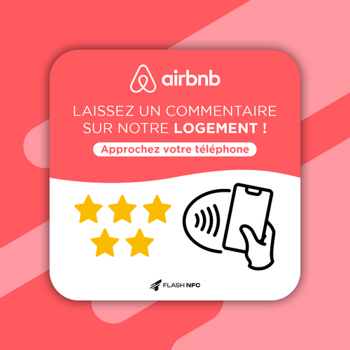 Plaque NFC Airbnb