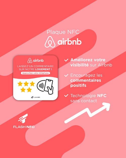 Plaque NFC Airbnb